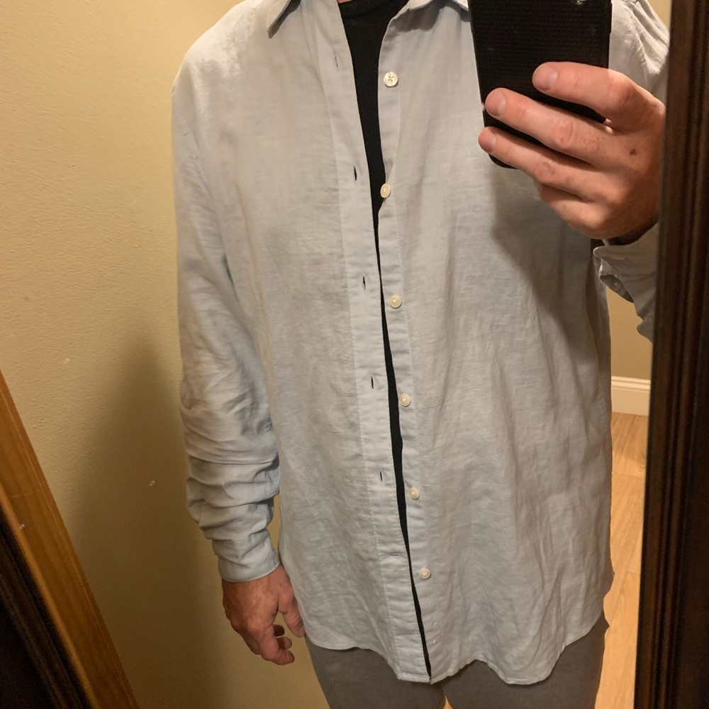 Perry Ellis button up - Picture 2 of 9